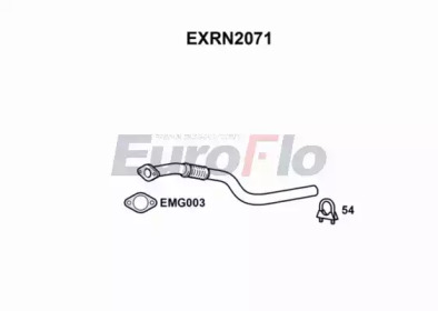 EUROFLO exrn2071 - Труба выхлопного газа