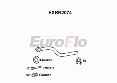 EUROFLO exrn2074 - Труба выхлопного газа