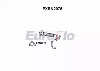 EUROFLO exrn2075 - Труба выхлопного газа