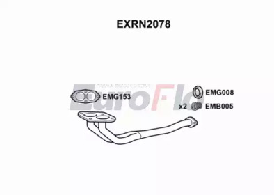 EUROFLO exrn2078 - Труба выхлопного газа