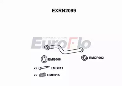 EUROFLO exrn2099 -  Труба выхлопного газа