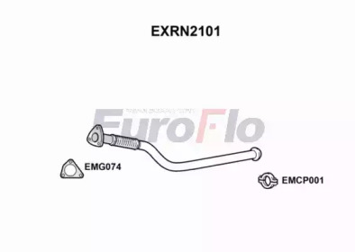 EUROFLO exrn2101 -  Труба выхлопного газа