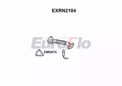EUROFLO exrn2104 - Труба выхлопного газа