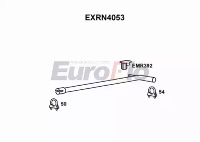 EUROFLO exrn4053 - Труба выхлопного газа