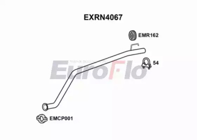 EUROFLO exrn4067 -  Труба выхлопного газа