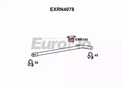 EUROFLO exrn4078 -  Труба выхлопного газа