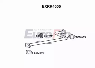 EUROFLO exrr4000 - Труба выхлопного газа