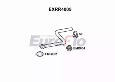 EUROFLO exrr4005 - Труба выхлопного газа