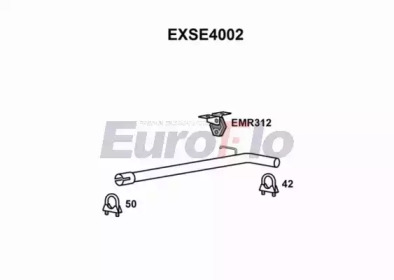 EUROFLO exse4002 -  Труба выхлопного газа
