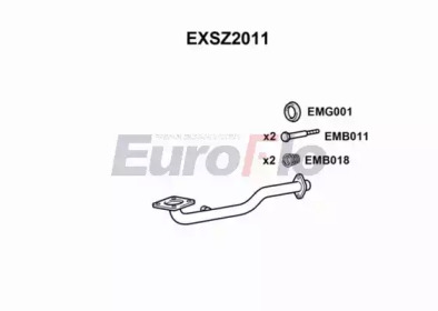 EUROFLO exsz2011 -  Труба выхлопного газа
