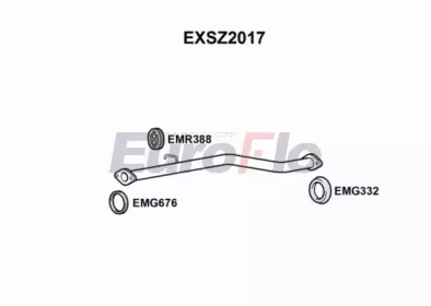 EUROFLO exsz2017 -  Труба выхлопного газа