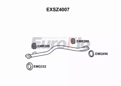 EUROFLO exsz4007 -  Труба выхлопного газа