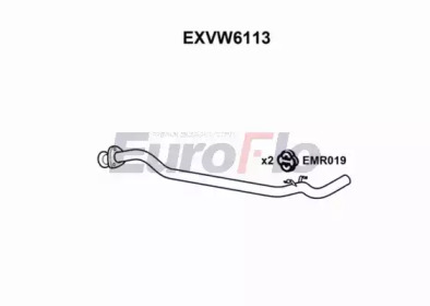 EUROFLO exvw6113 -  Насадка выпускной трубы