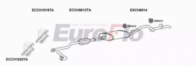 EUROFLO jpche373001 - Система выпуска ОГ