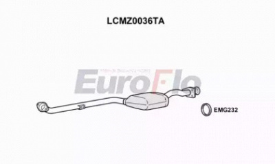 EUROFLO lcmz0036ta -  Катализатор