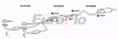 EUROFLO lrran393004 -  Система выпуска ОГ