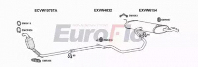 EUROFLO vwtour19d6008c -