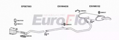EUROFLO vwtour20d0600lhd -