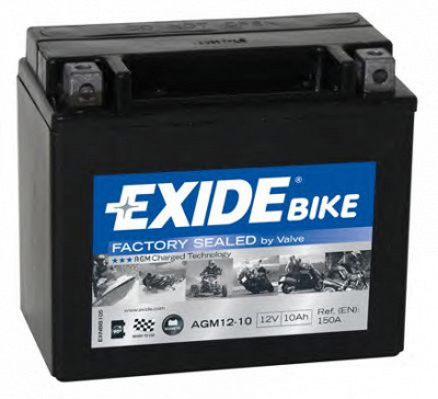 EXIDE agm1210 -  Стартерная аккумуляторная батарея