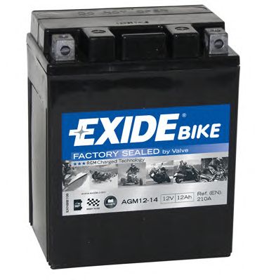 EXIDE agm1214 -  Стартерная аккумуляторная батарея