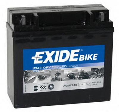 EXIDE agm1218 -  Стартерная аккумуляторная батарея