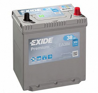 EXIDE ea386 -  Стартерная аккумуляторная батарея| Стартерная аккумуляторная батарея