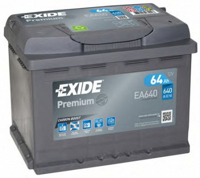 EXIDE ea640 -  Стартерная аккумуляторная батарея| Стартерная аккумуляторная батарея