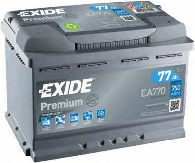 EXIDE ea770 -  Стартерная аккумуляторная батарея| Стартерная аккумуляторная батарея