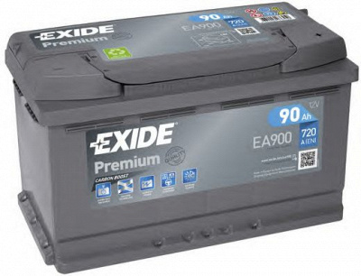 EXIDE ea900 -  Батарея аккумуляторная Premium, 12В 90А/ч