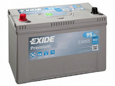 EXIDE ea955 -  Батарея аккумуляторная Premium, 12В 95А/ч