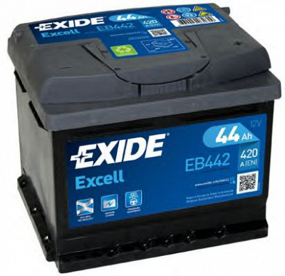 EXIDE eb442 -  Стартерная аккумуляторная батарея| Стартерная аккумуляторная батарея