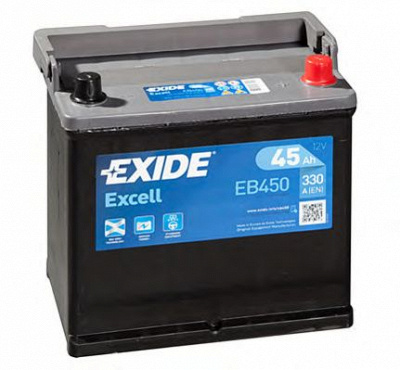 EXIDE eb450 -  Стартерная аккумуляторная батарея| Стартерная аккумуляторная батарея