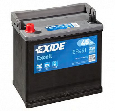 EXIDE eb451 -  Стартерная аккумуляторная батарея| Стартерная аккумуляторная батарея