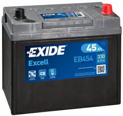 EXIDE eb454 -  Стартерная аккумуляторная батарея| Стартерная аккумуляторная батарея
