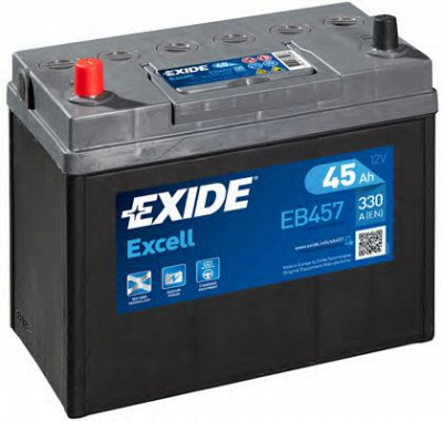 EXIDE eb457 -  Стартерная аккумуляторная батарея| Стартерная аккумуляторная батарея
