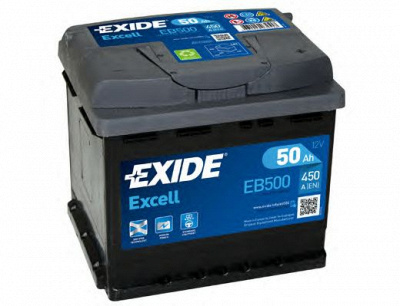 EXIDE eb500 -  Стартерная аккумуляторная батарея| Стартерная аккумуляторная батарея