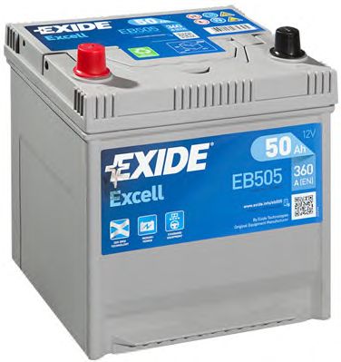 EXIDE eb505 -  Стартерная аккумуляторная батарея| Стартерная аккумуляторная батарея