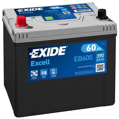 EXIDE eb605 -  Стартерная аккумуляторная батарея| Стартерная аккумуляторная батарея