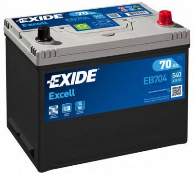 EXIDE eb704 -  Стартерная аккумуляторная батарея| Стартерная аккумуляторная батарея
