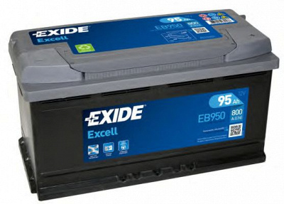 EXIDE eb950 -  Стартерная аккумуляторная батарея| Стартерная аккумуляторная батарея