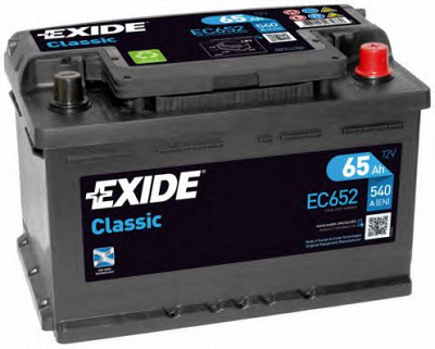 EXIDE ec652 -  Стартерная аккумуляторная батарея| Стартерная аккумуляторная батарея