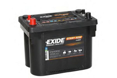 EXIDE em1000 -  Батарея аккумуляторная Maxxima, 12в 50а/ч