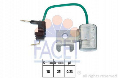 FACET 0017995 -  Конденсатор, система зажигания