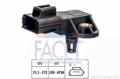 FACET 103250 -  Датчик давления воздуха, высотный корректор