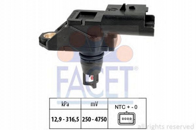 FACET 103261 -  Датчик давления воздуха, высотный корректор