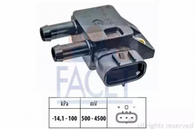 FACET 103284 -  Датчик давления воздуха, высотный корректор