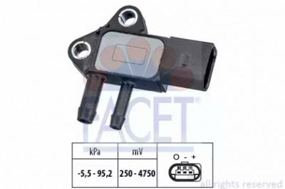 FACET 103297 -  Датчик давления воздуха, высотный корректор