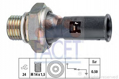 FACET 70056 - Датчик давления масла
