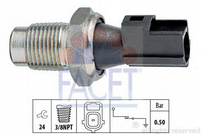 FACET 70148 -  Датчик давления масла