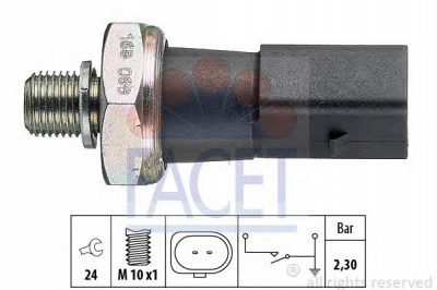 FACET 70190 - Датчик давления масла